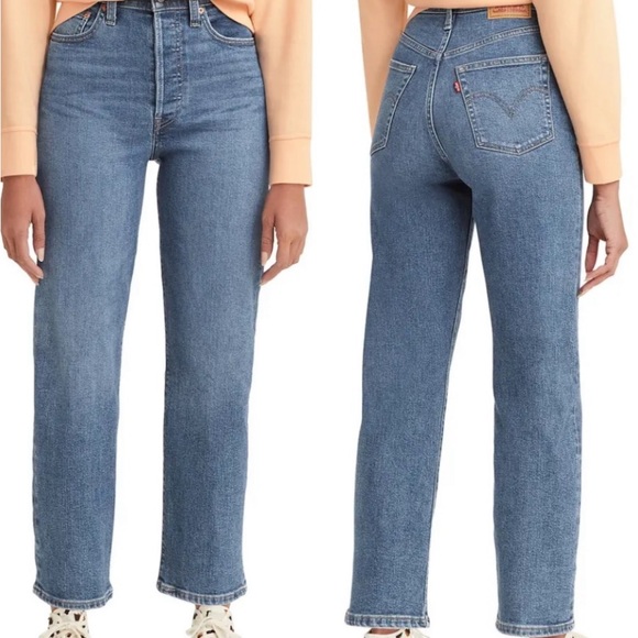 high waisted Levi’s | ankle jeans | high waisted jeans | 90’s denim - Picture 3 of 9